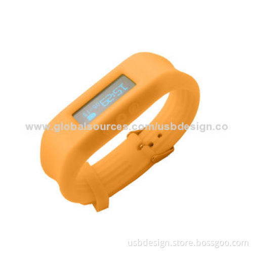 Colorful Bluetooth Wristband with Sleep Monitor and Pedometer